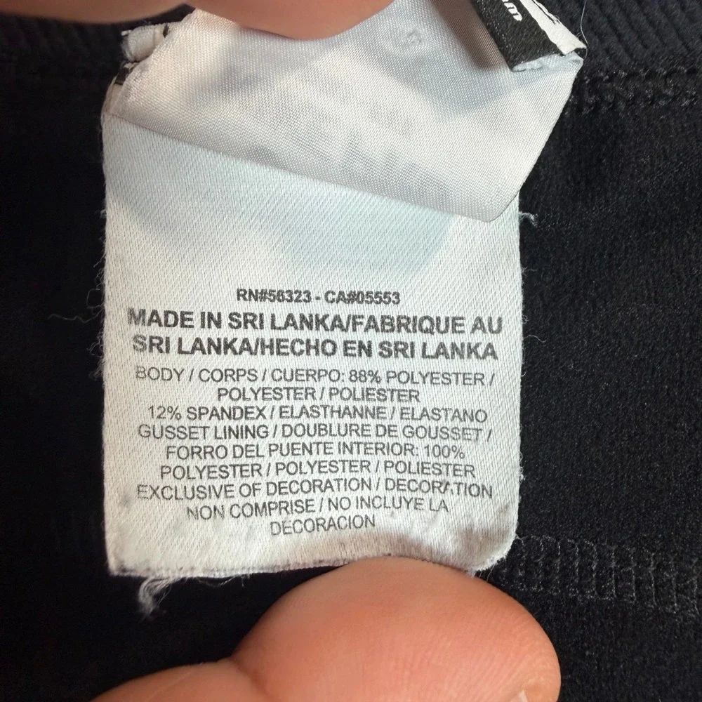 Nike Pro Dri-FIT Womens XL Black Athletic Leggings Training Tights RN56323